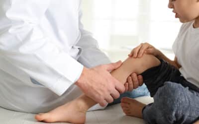 Kinderfysiotherapie bij een Osgood Schlatter knie